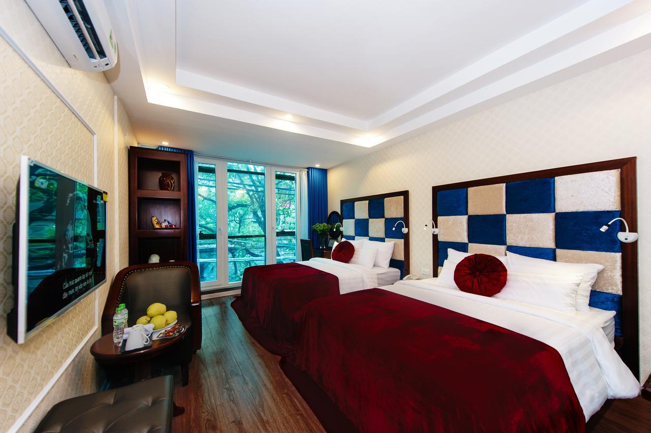 Lavender Boutique House Hotell Hanoi Exteriör bild